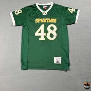 Rob Grokowski Jersey Boys L Green Headgear Classics Spartans Williamsville North